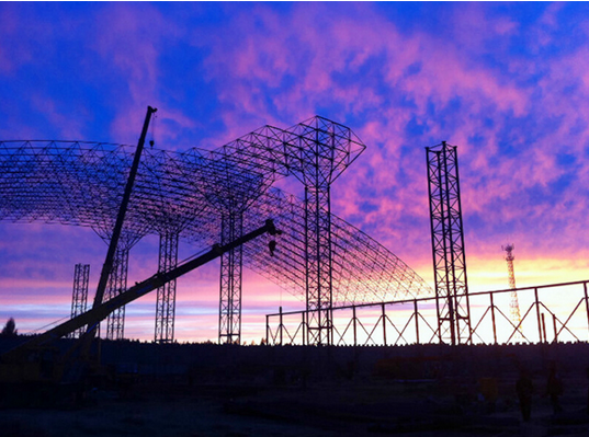 青铜峡网架工程结构