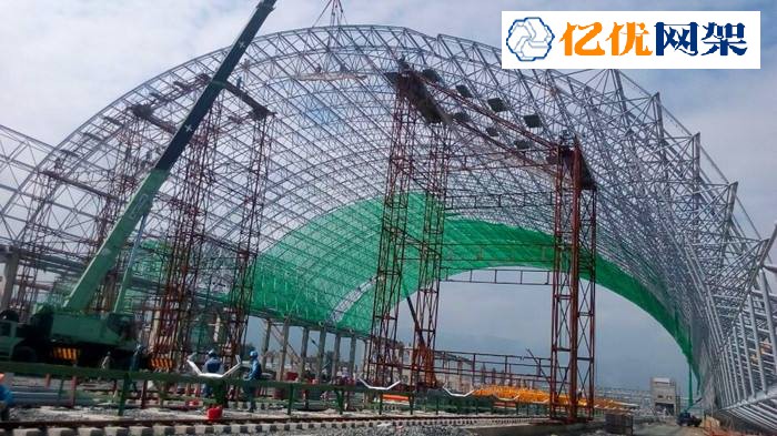 青铜峡干煤棚网架