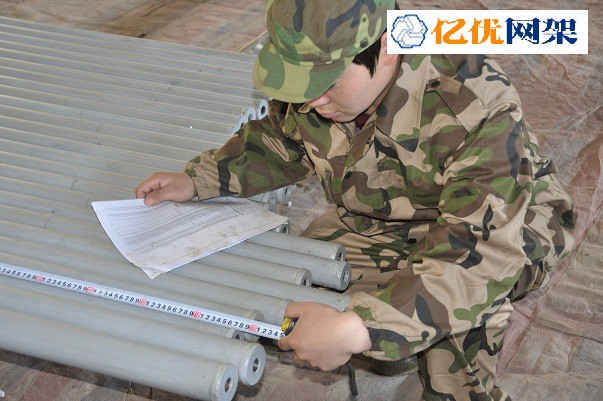 青铜峡网架杆件复核